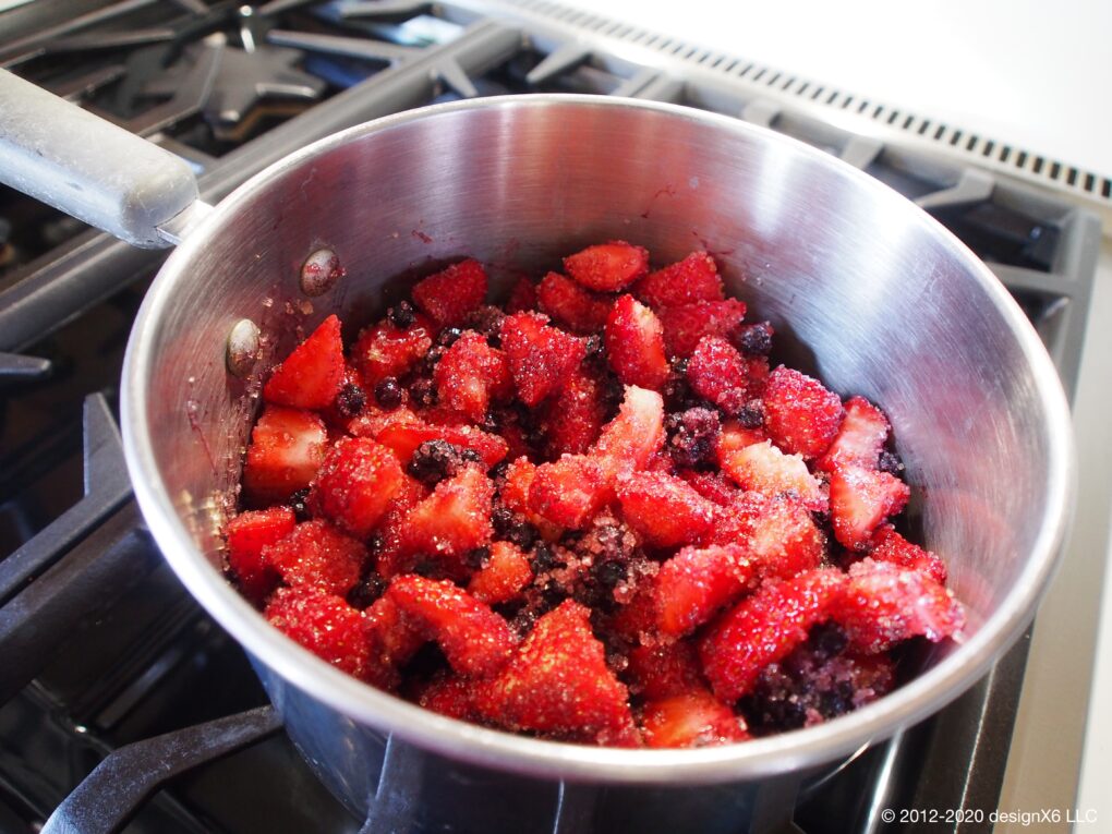 Cooking berries