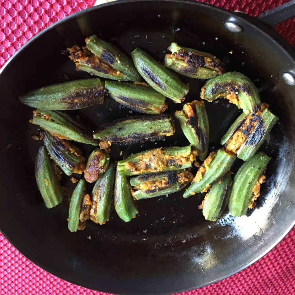 Cooked Okra